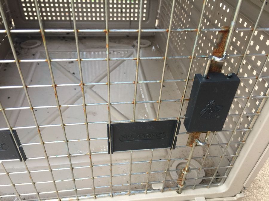 Nylabone Collapsible Fold Away Dog Crate Pet Carrier X Large 27x20x19