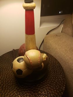 Sports Theme Table Lamp Thumbnail