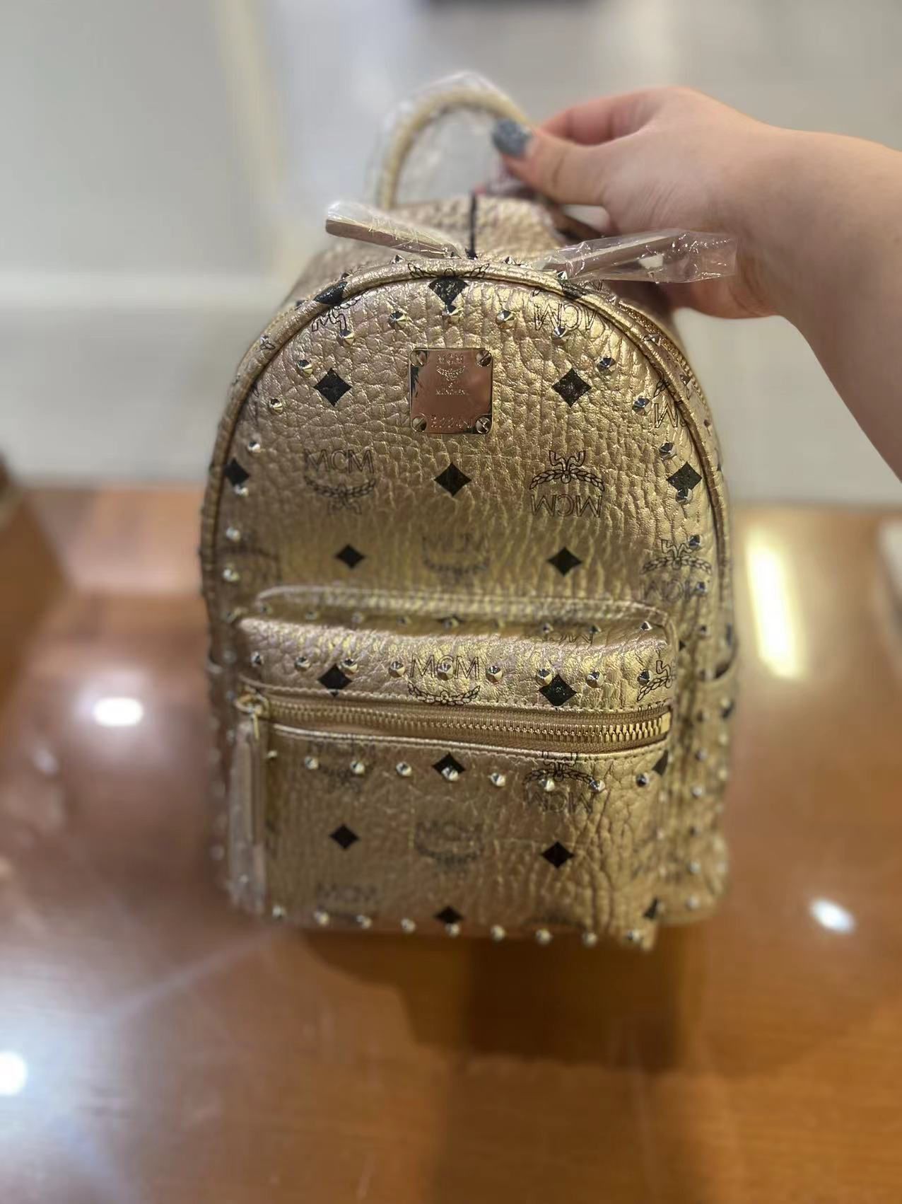 MCM Backpack Mini Size(with Gift Receipt )