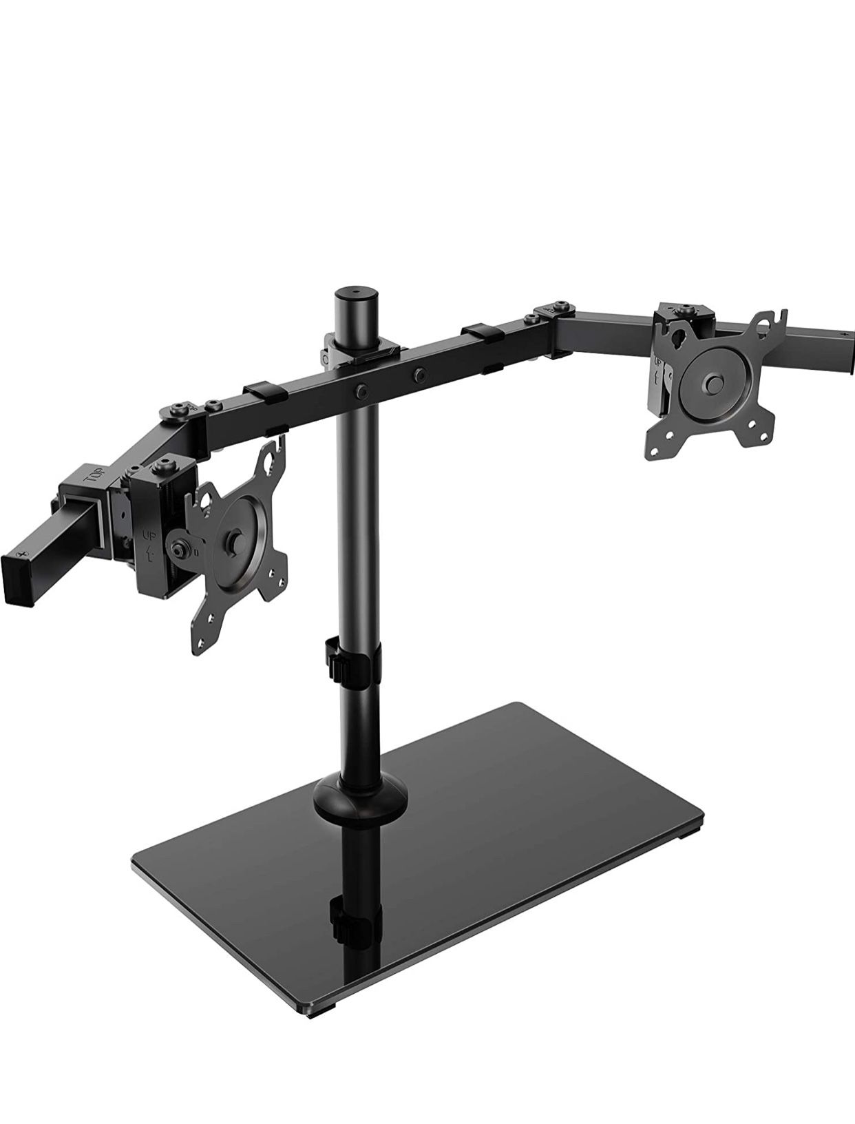 HUANUO Dual Monitor Stand - Free Standing