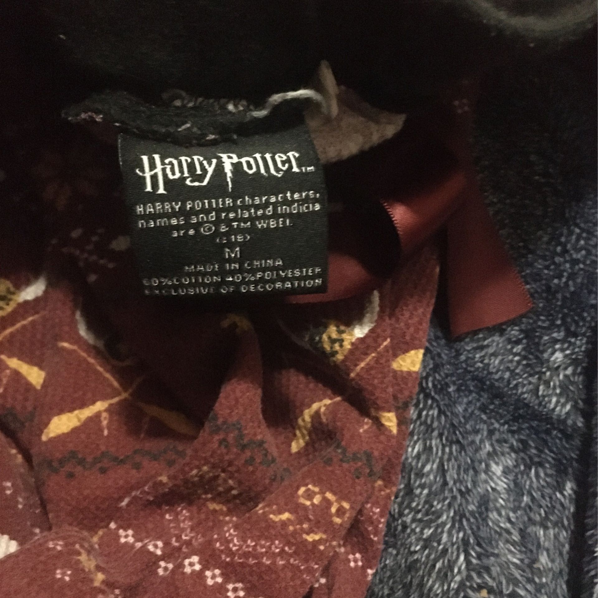 Harry Potter Lounge Wear Set- Size M And S 