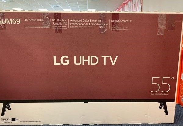Brand New 55 UHDTV LG Open box w/ warranty PKWJ