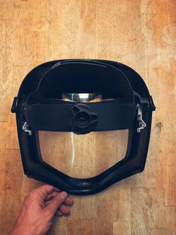 Safety Lightweight Premium Face Shield with Ratcheting Headgear Thumbnail