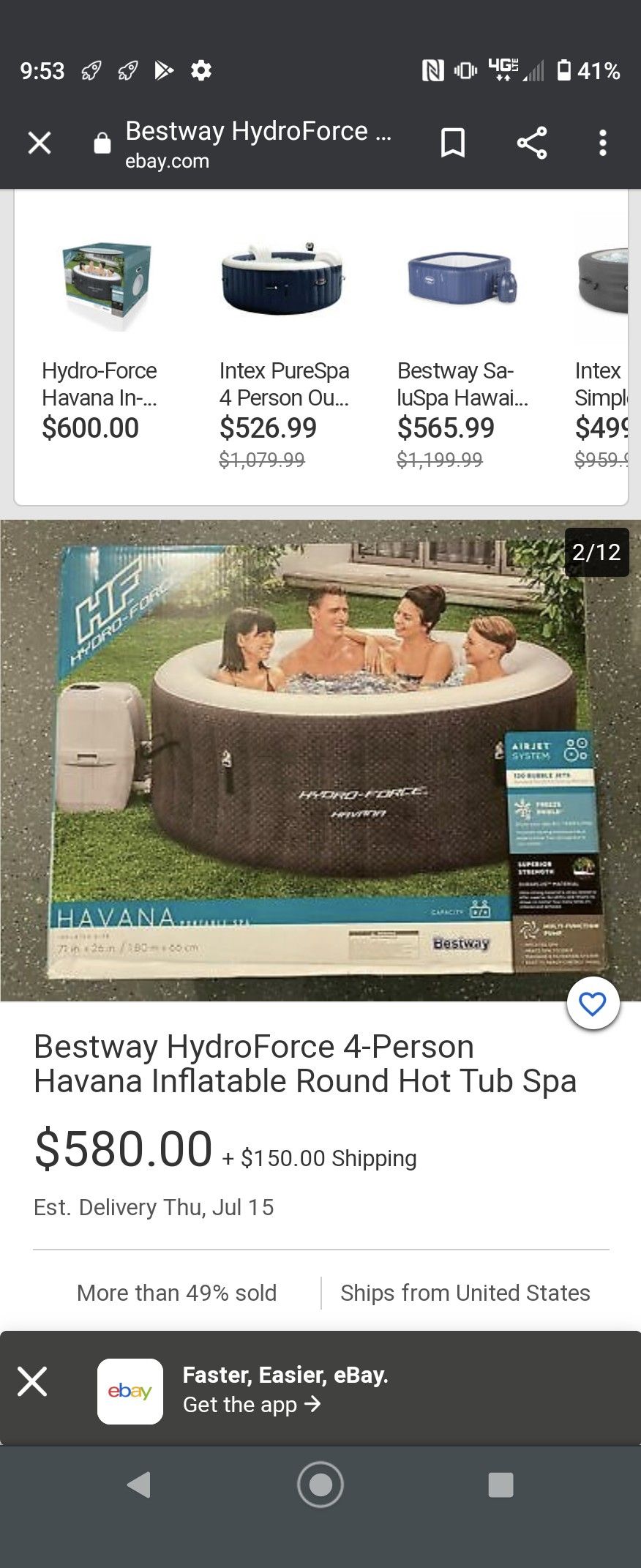 Inflatable Hot Tub