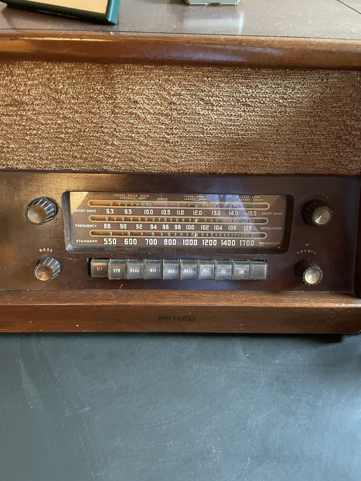 Antique Philco Radio