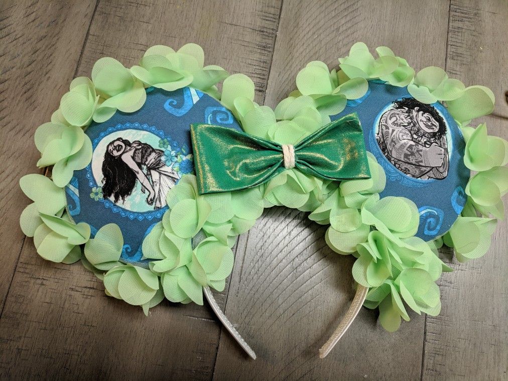 Custom Moana Mickey Ears
