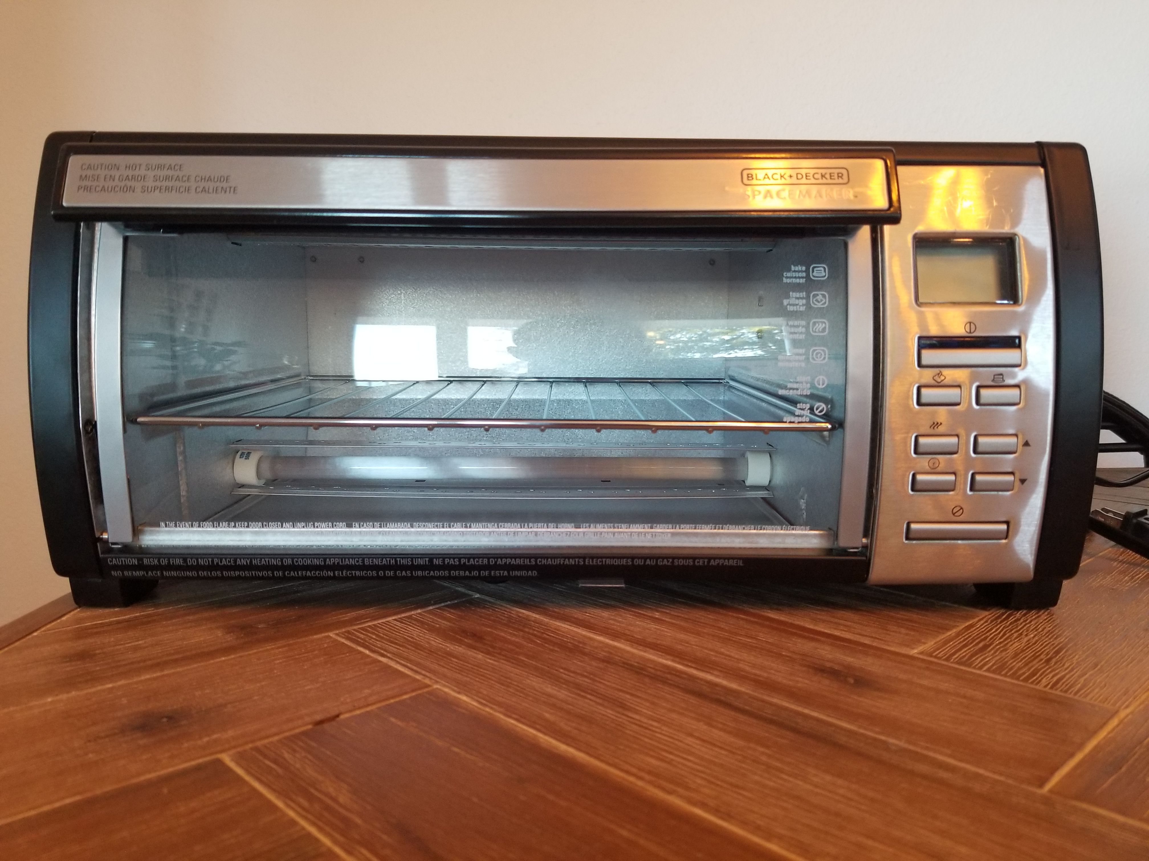 Black decker toaster oven under cabinet mount