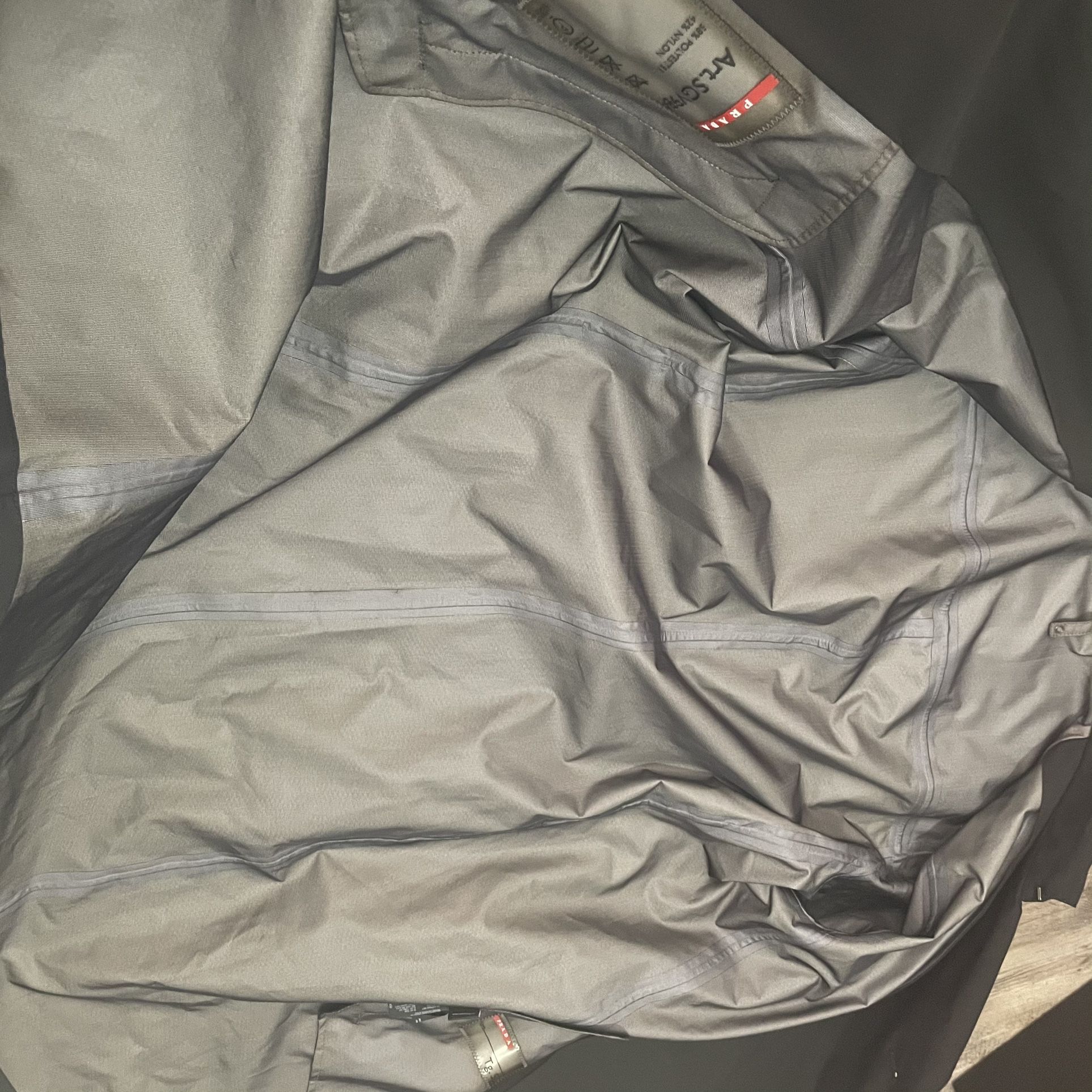 Prada Mens Windbreaker Trench Coat