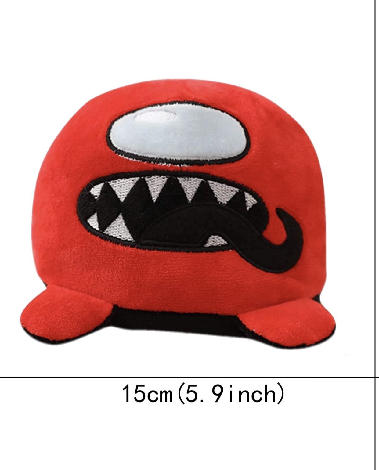 5.9inch/15cm Among Us Reversible Plush Toy DoubleSided Flip for Game