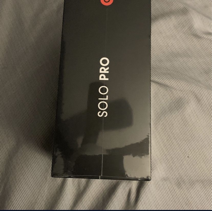Beats Solo Pro - Sealed - Never Opened - Black