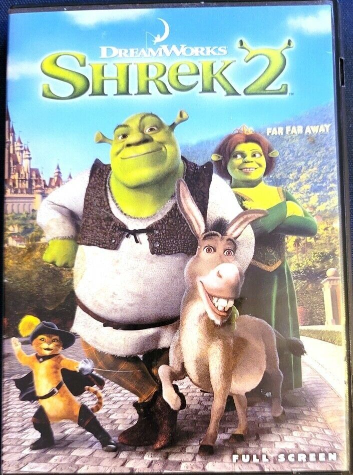 Shrek, & 2 dvd full screen $7.00 For Boths******Please Double Check My Profile For More Offers *********