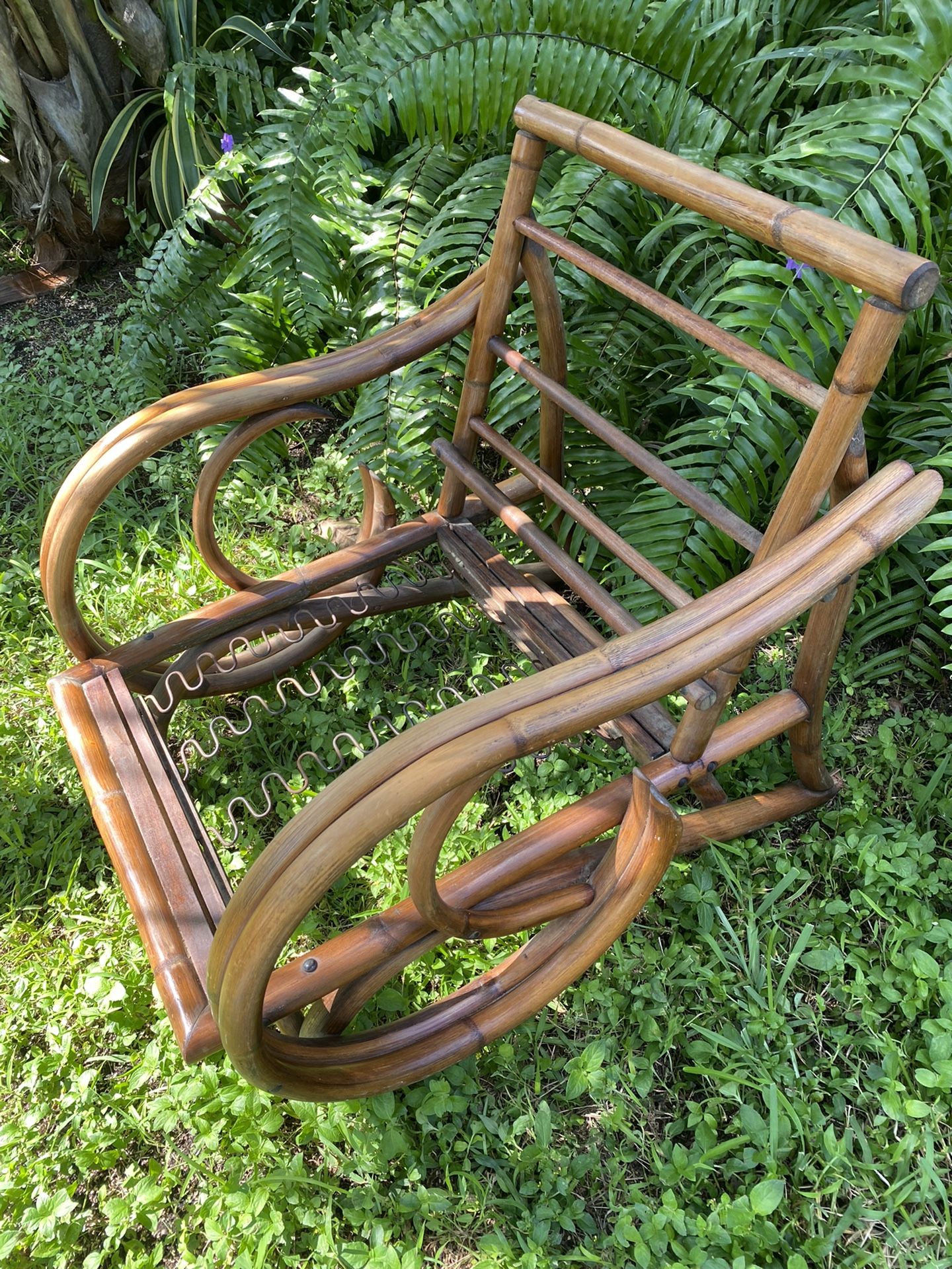Vintage Bamboo Chair