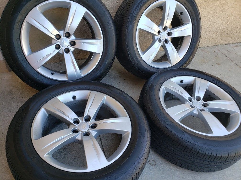 RANGE ROVER VELAR 19"INCH WHEELS WITH 255/55/19 HANKOOK DYNAPRO HP2 TIRES