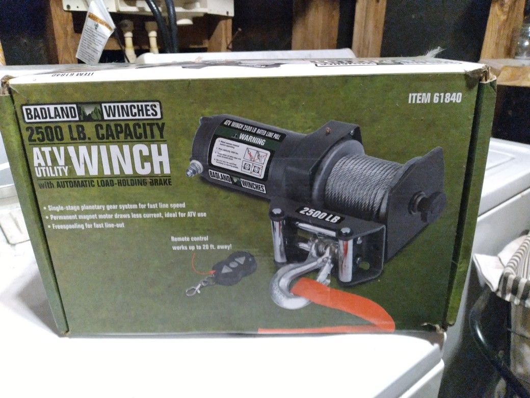 BADLAND WINCHE (Brand New Never Used.)