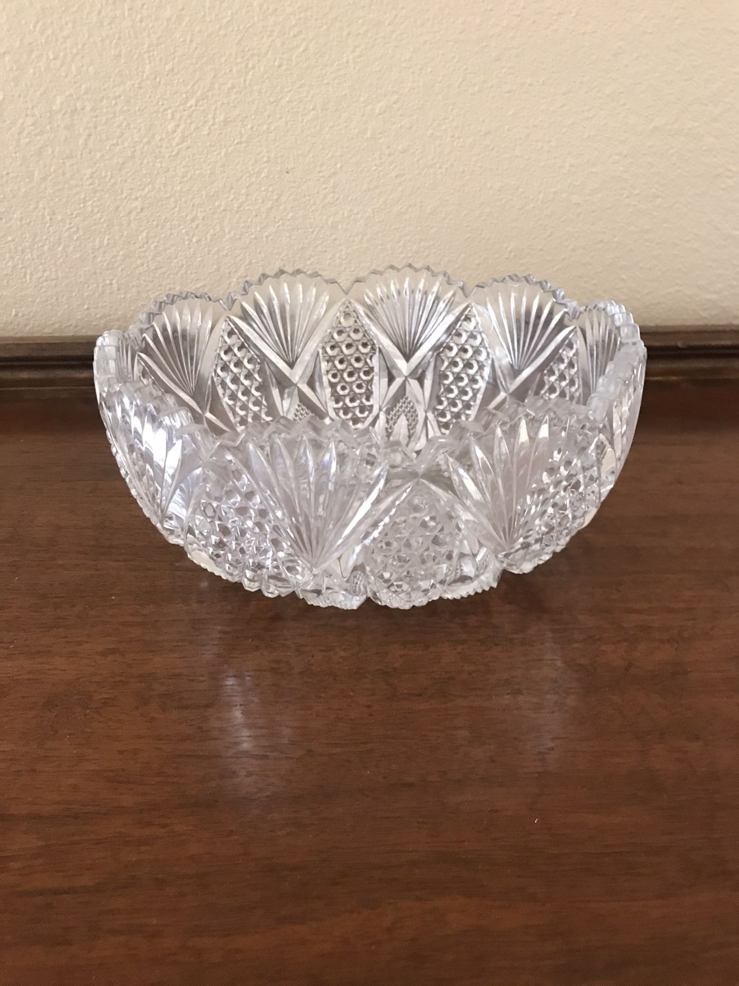 Waterford Crystal Bowl And Vases