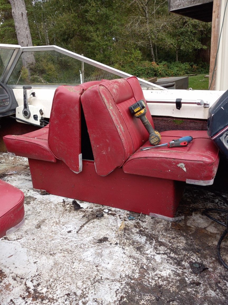 Boat Seats In Really Fair Shape