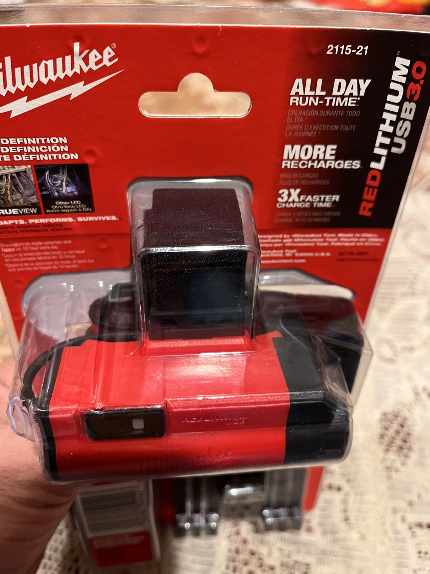 Red Lithium, Light, New, Milwaukee for Sale in Stockton