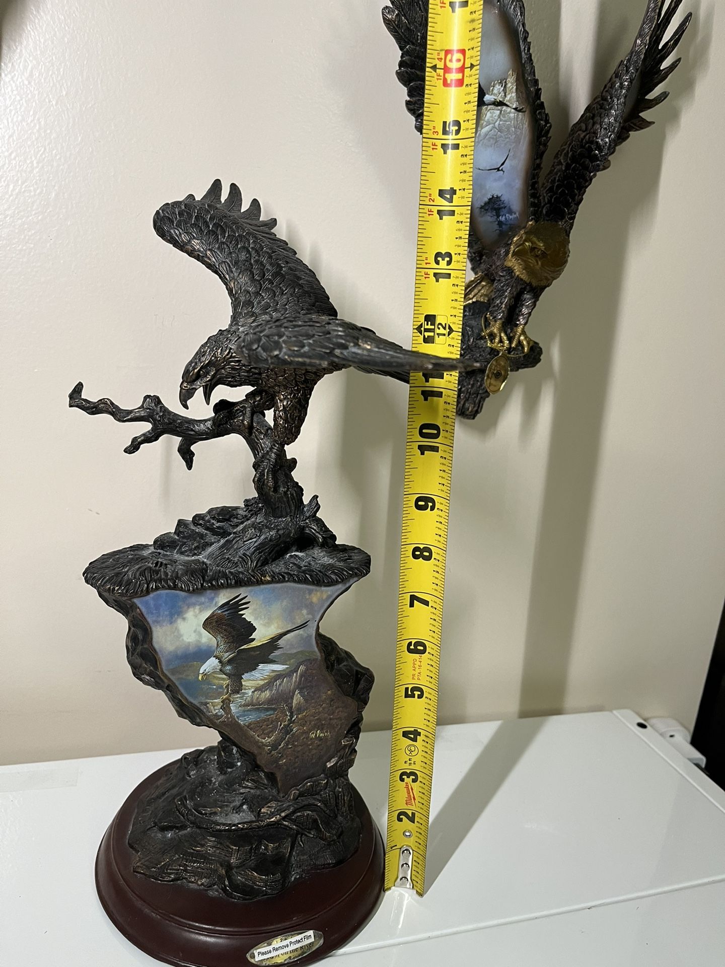 4 TED BLAYLOCK EAGLE SCULPTURES COLLECTION