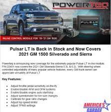 Pulsar LT Inline Control Module For 19-21 GM Trucks