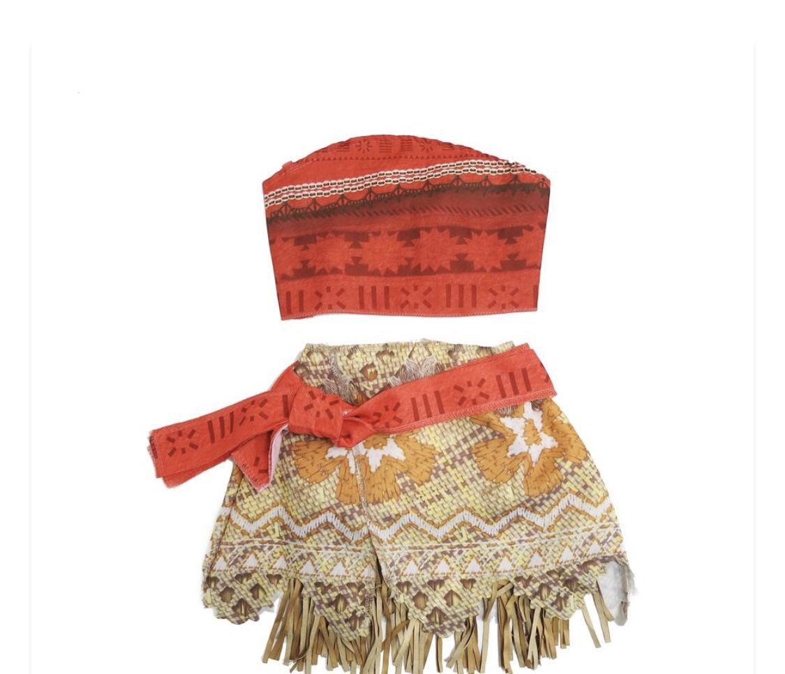 Moana 2 pc costume Disneyland set