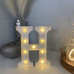 Marquee Letter “H” Thumbnail