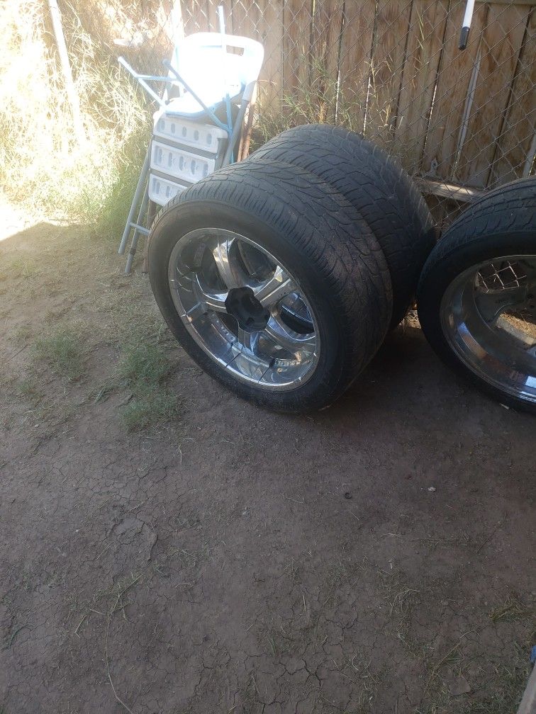 22" Five Lugs