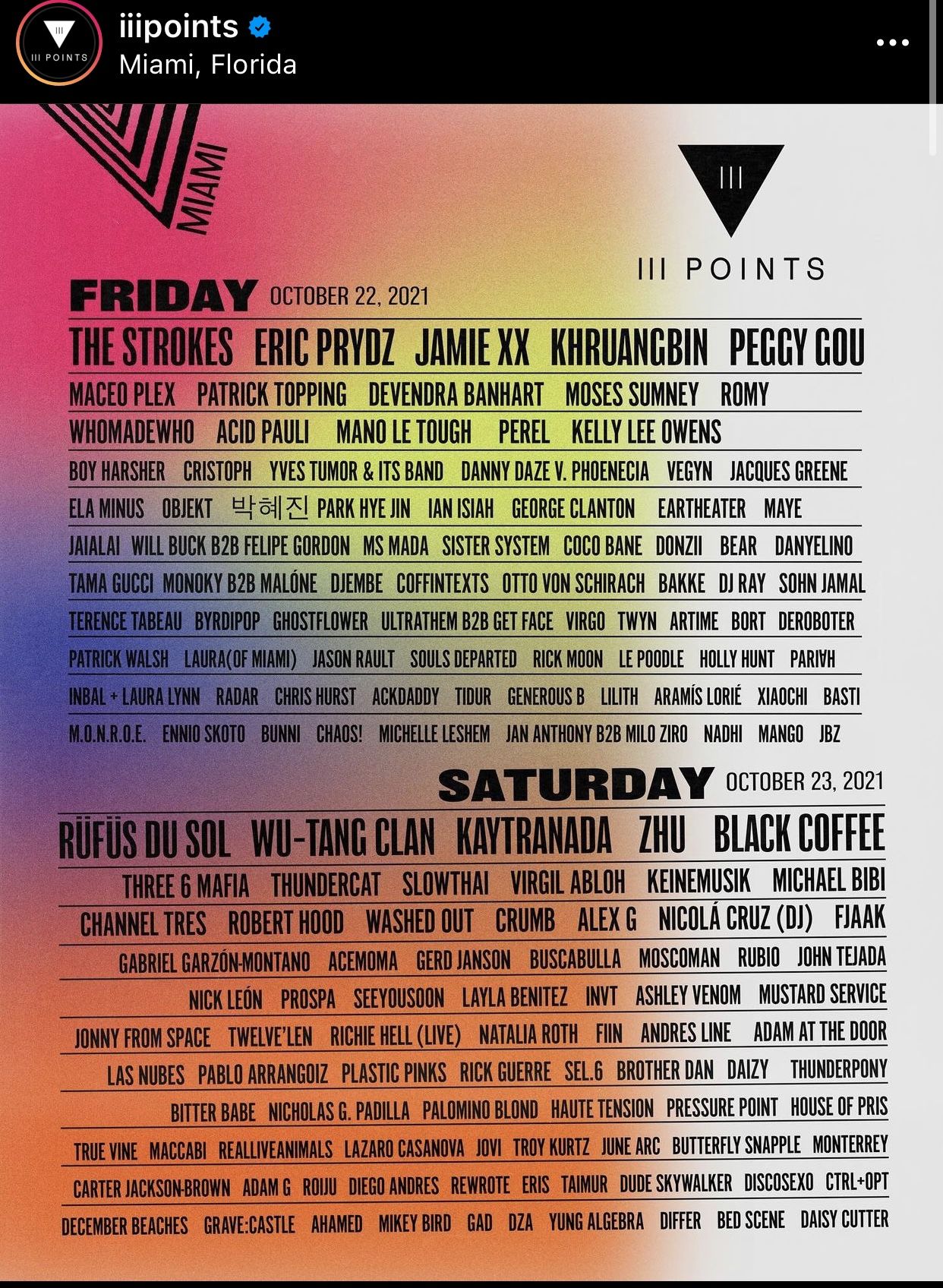1Ticket GA 2Days IIIPOINTS
