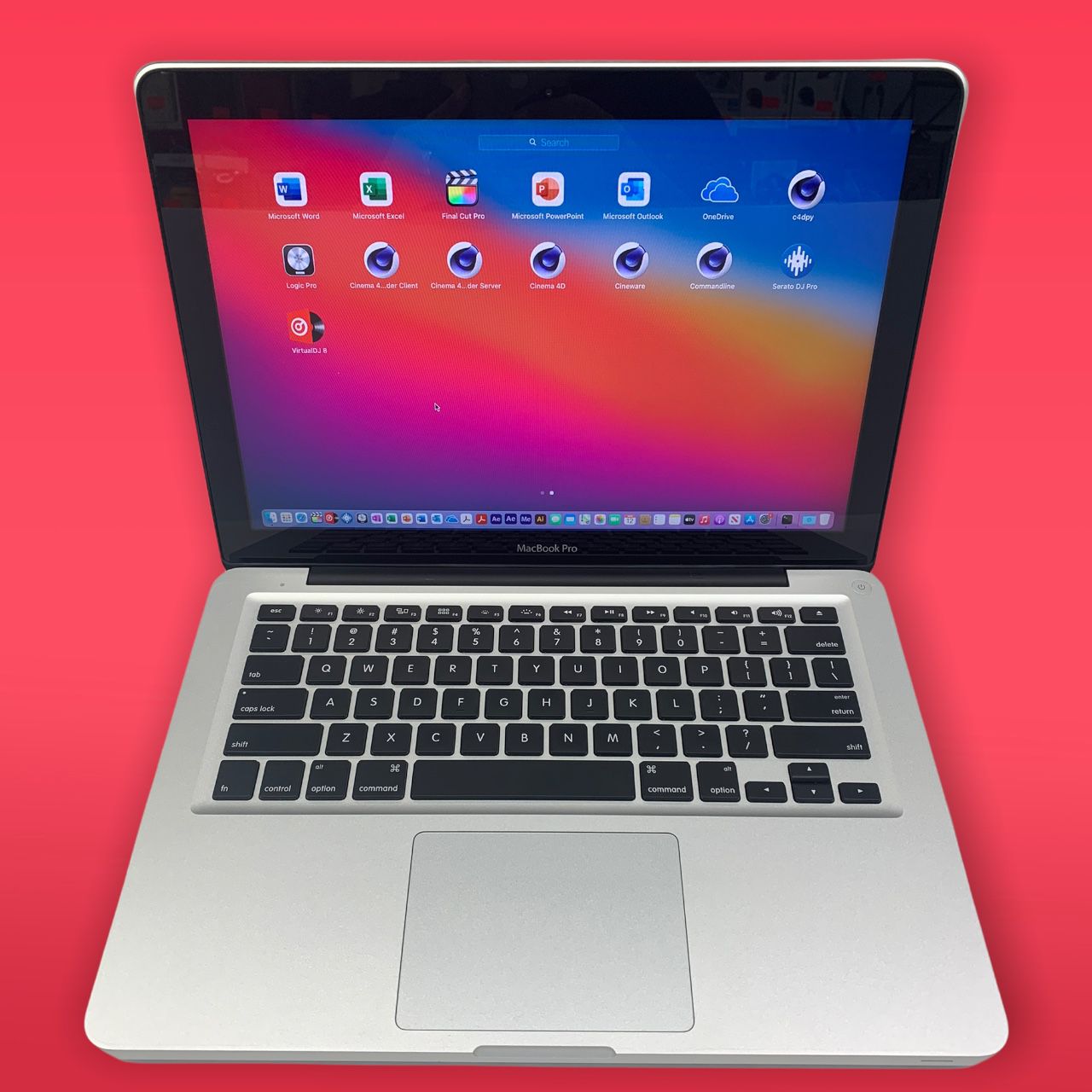 Macbooo Pro 13” 2.5GHz i5 2012 8GB RAM 500HB HDD MacOS BIG SUR 2021 