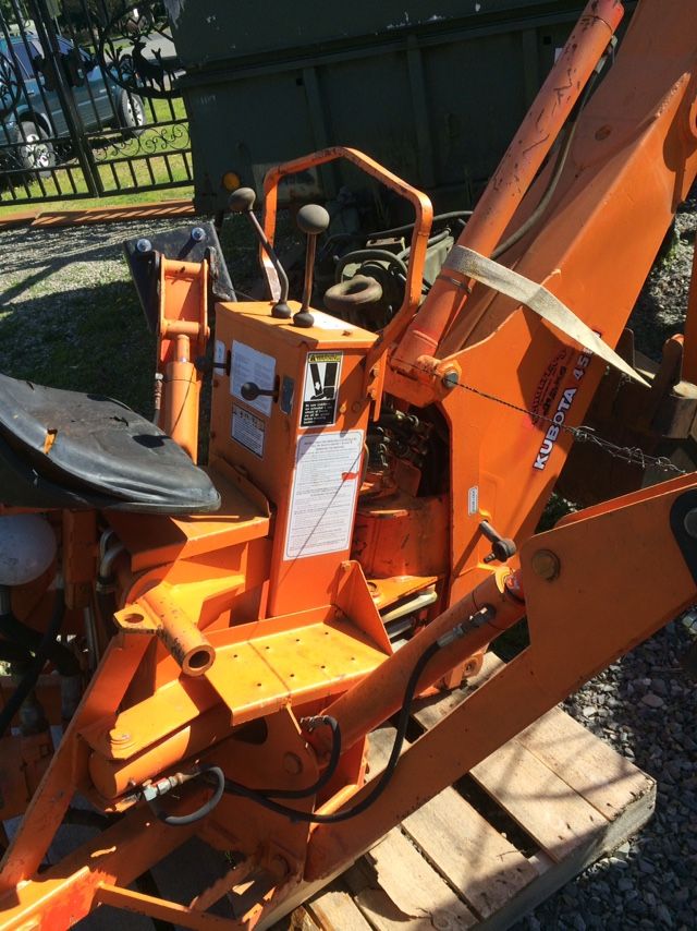 Kubota 4560 Quick Attatch Backhoe
