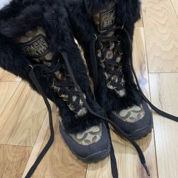 Coach Shoes Boots Size 6.5-7 Excellent Condition Thumbnail