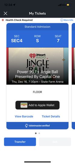 Jingle Ball Tickets  Thumbnail