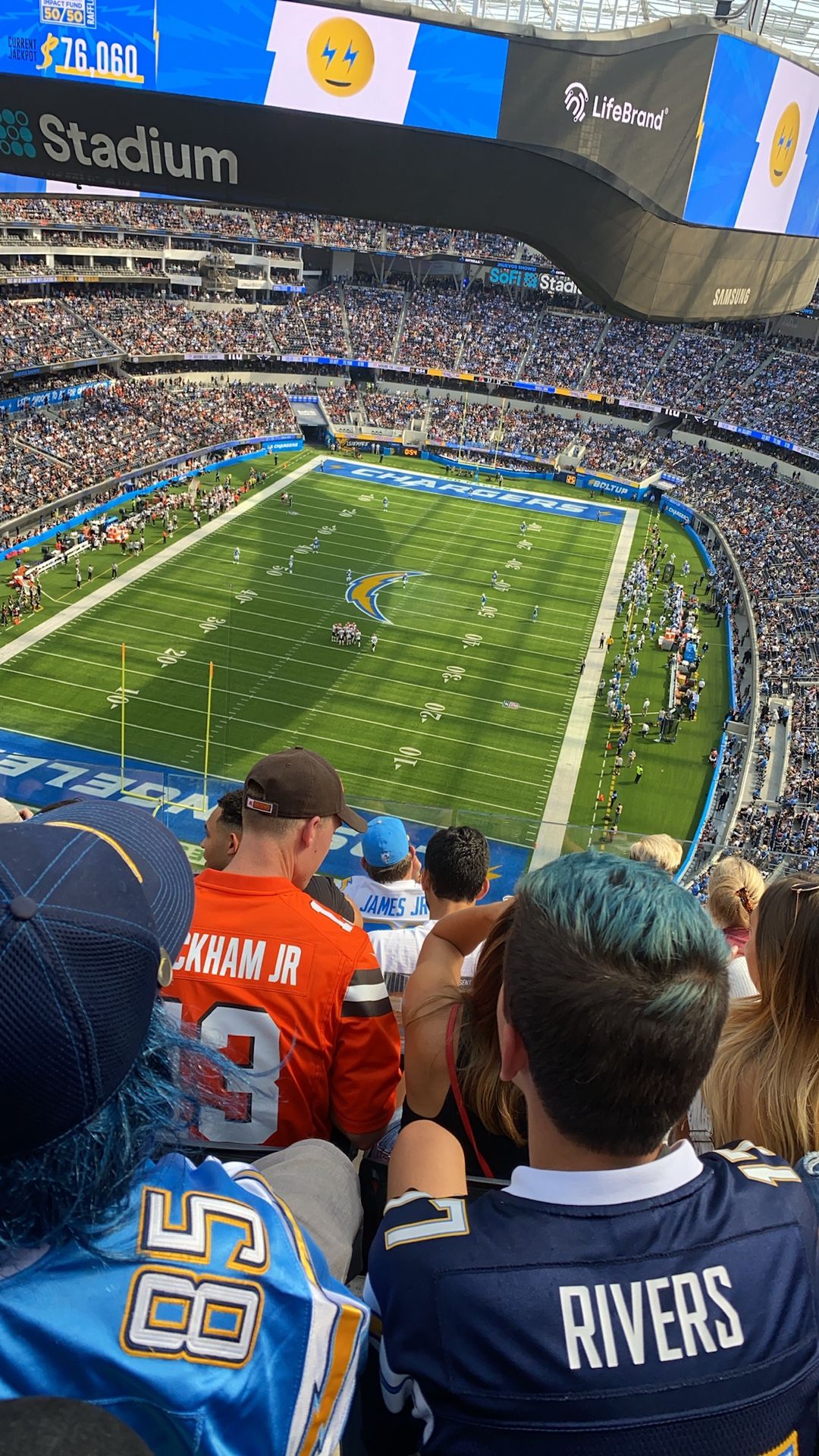 CHARGERS VS PATRIOTS