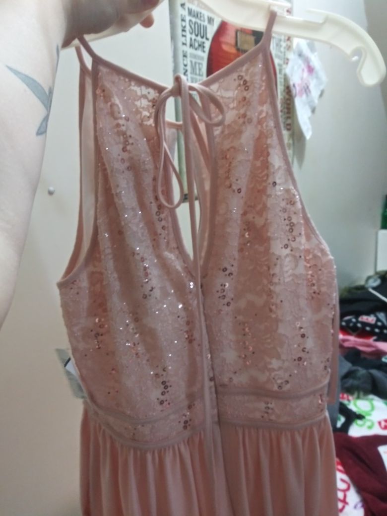 Davids bridal (Morgan & co) brand new floor length dress