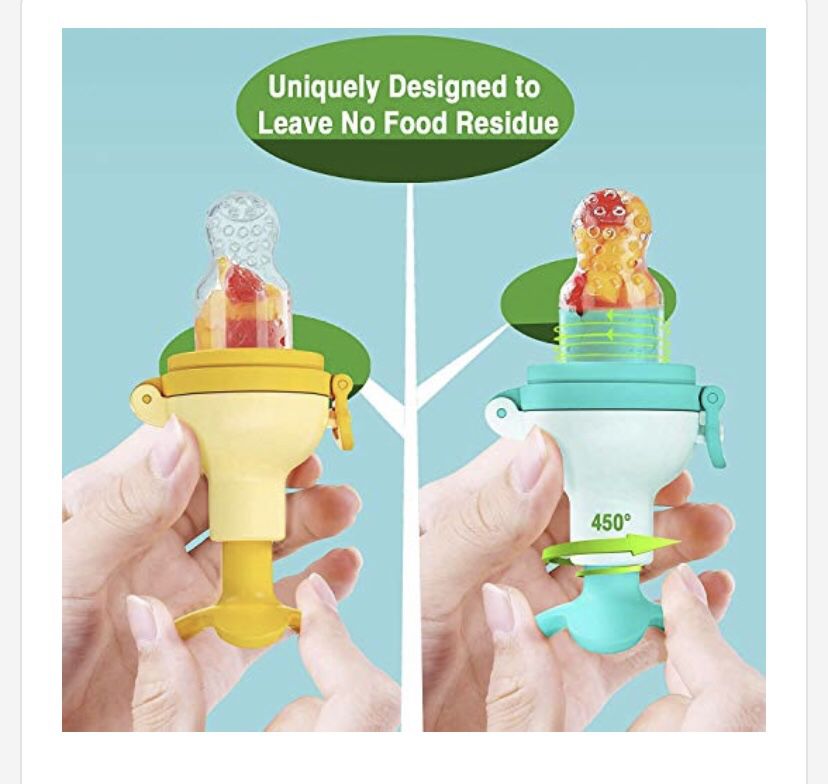 Food Feeder Pacifier & Boy or Girl Gender Reveal Party Supplies Kit   frim