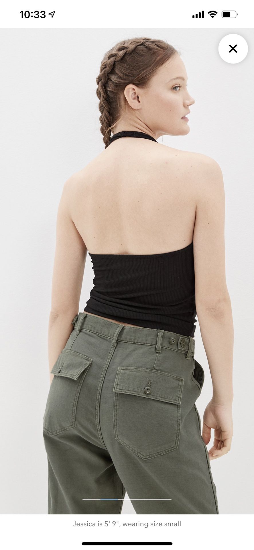 Ae Halter Tank Top