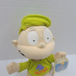 1999 Vintage Rugrats Tommy Pickles 9" Bean Bag Plush Star Mattel Nickelodeon Thumbnail