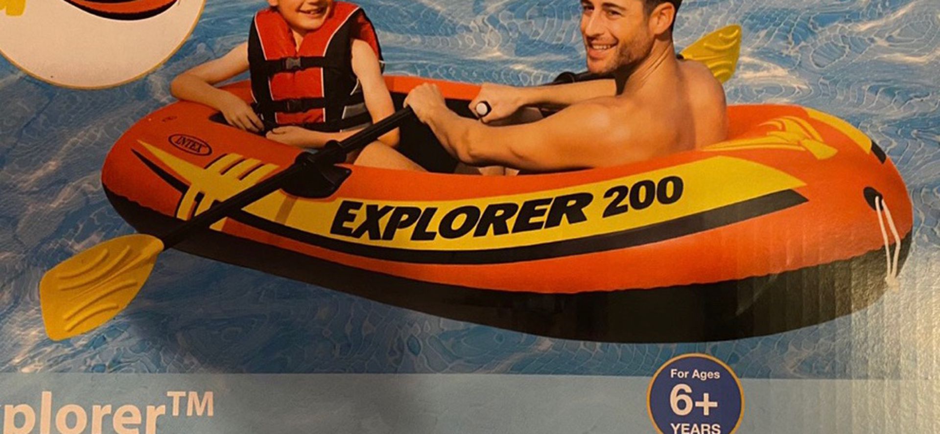 Inflatable Explorer 200 Boat Set (New in Box)