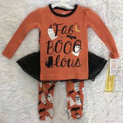 Fab-Boo-Lous 3 Piece Top, Pants and Tutu Skirt Set, size 4T, Brand NEW! Porch Pickup or Can Ship! Thumbnail