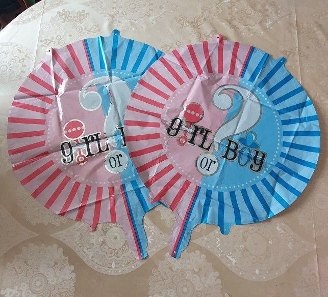 Gender Reveal Party Decorations Kit