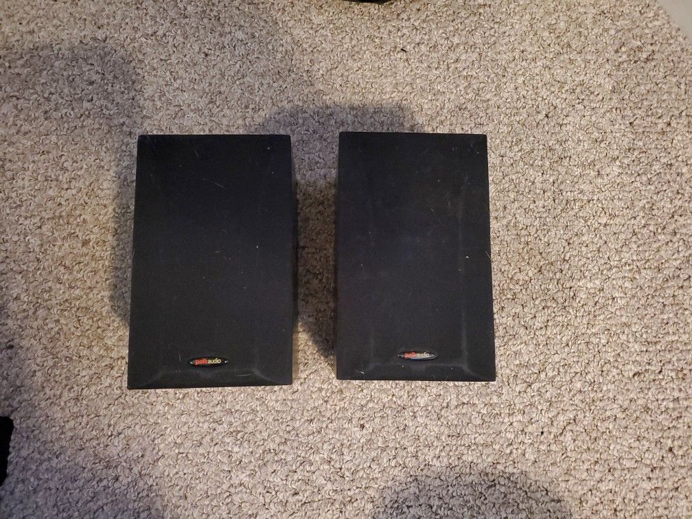 Set Of Polk Audio Speakers