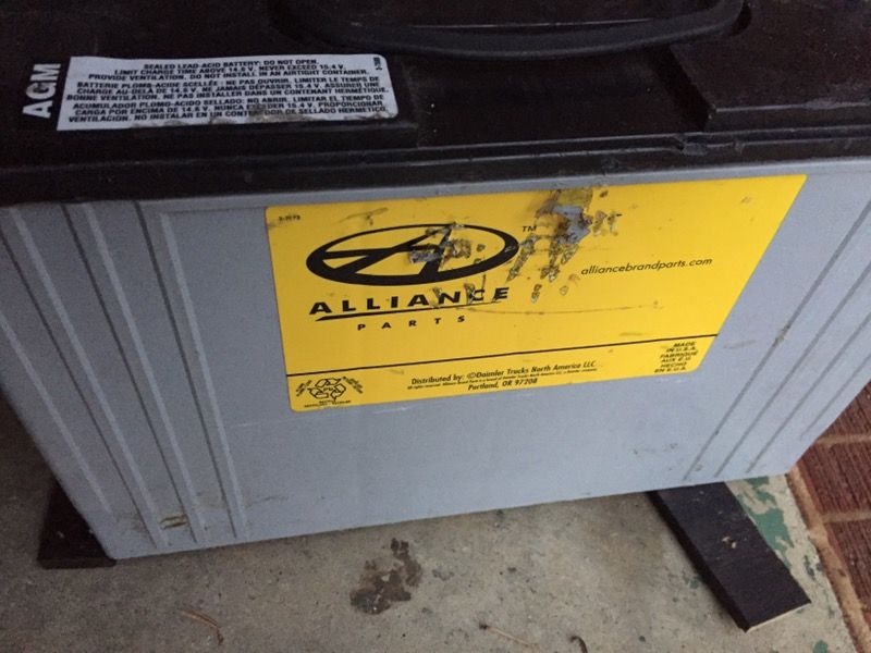 ALLIANCE BATTERY AE9A31 65 for Sale in Charlotte, NC OfferUp