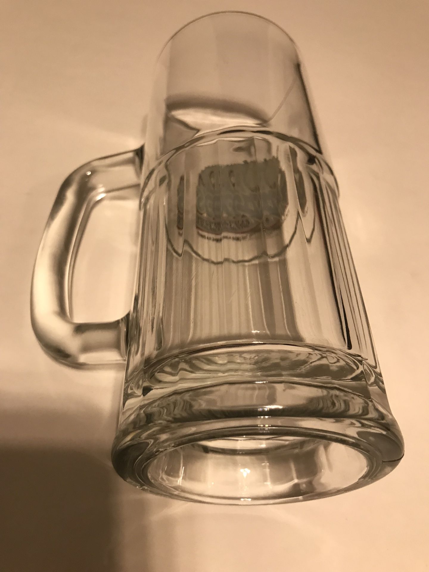 Vintage RAZZOO’S CAJUN CAFE 8” Glass Mug in Excellent Condition