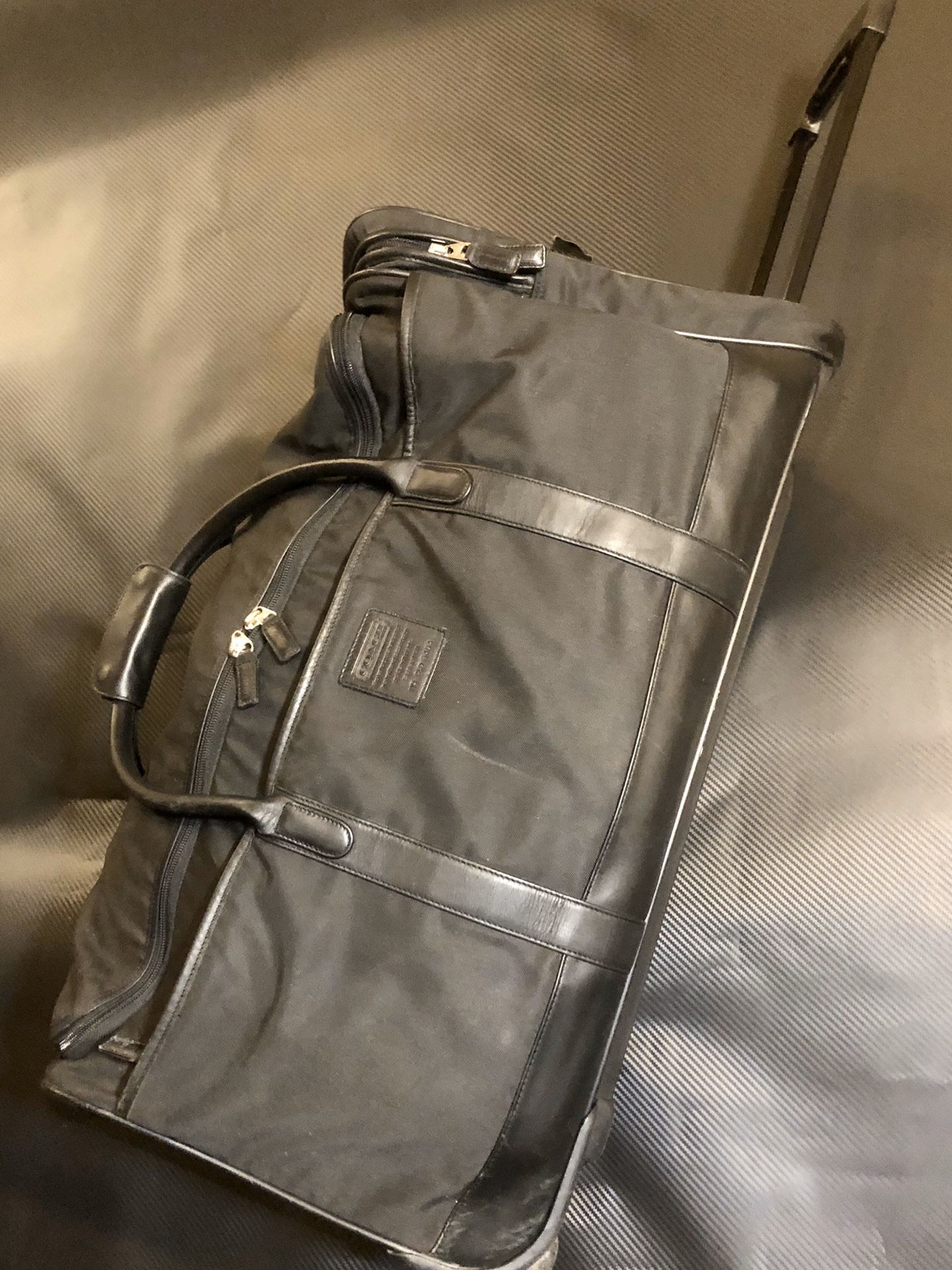 Greece Coach Rolling Duffle Bag