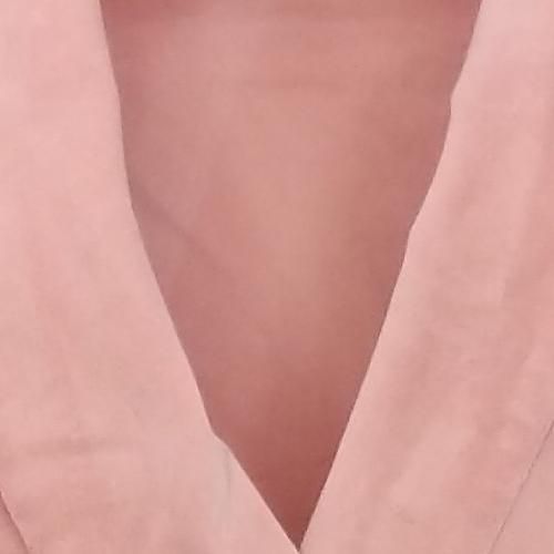DG2 By Diane Gilman Women's Sz S Stretch Velvet Open Front Blazer Pink 680567