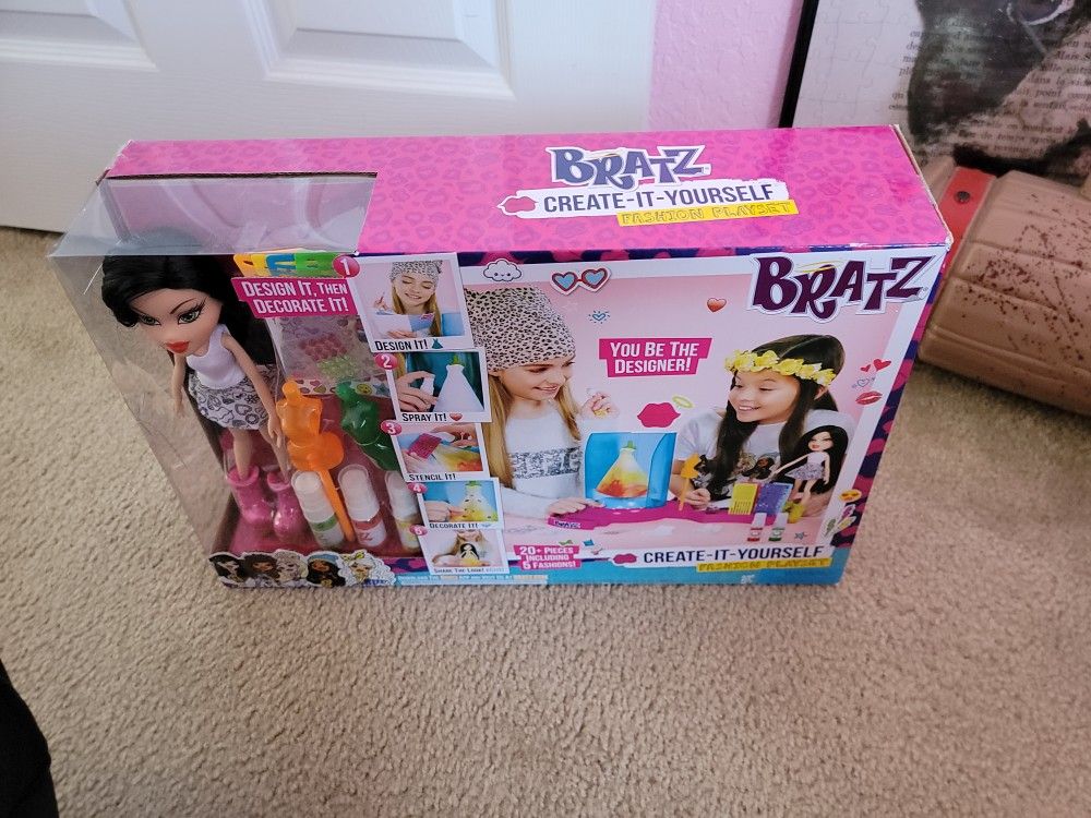 Brand New Never Opened BRATZ create your doll