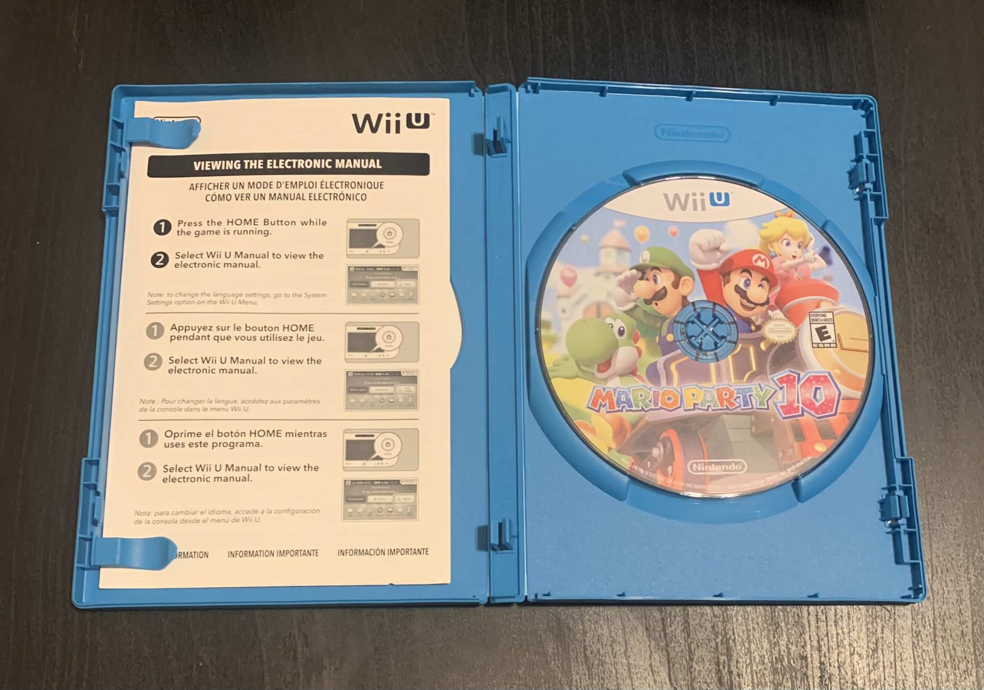 Mario Party 10 (Nintendo Wii U, 2015) - Tested & Works!