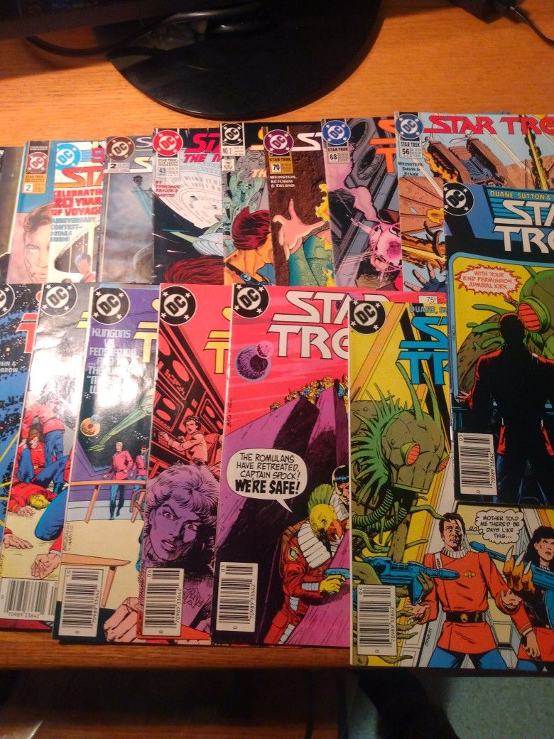 17 Star Trek Comics Lot