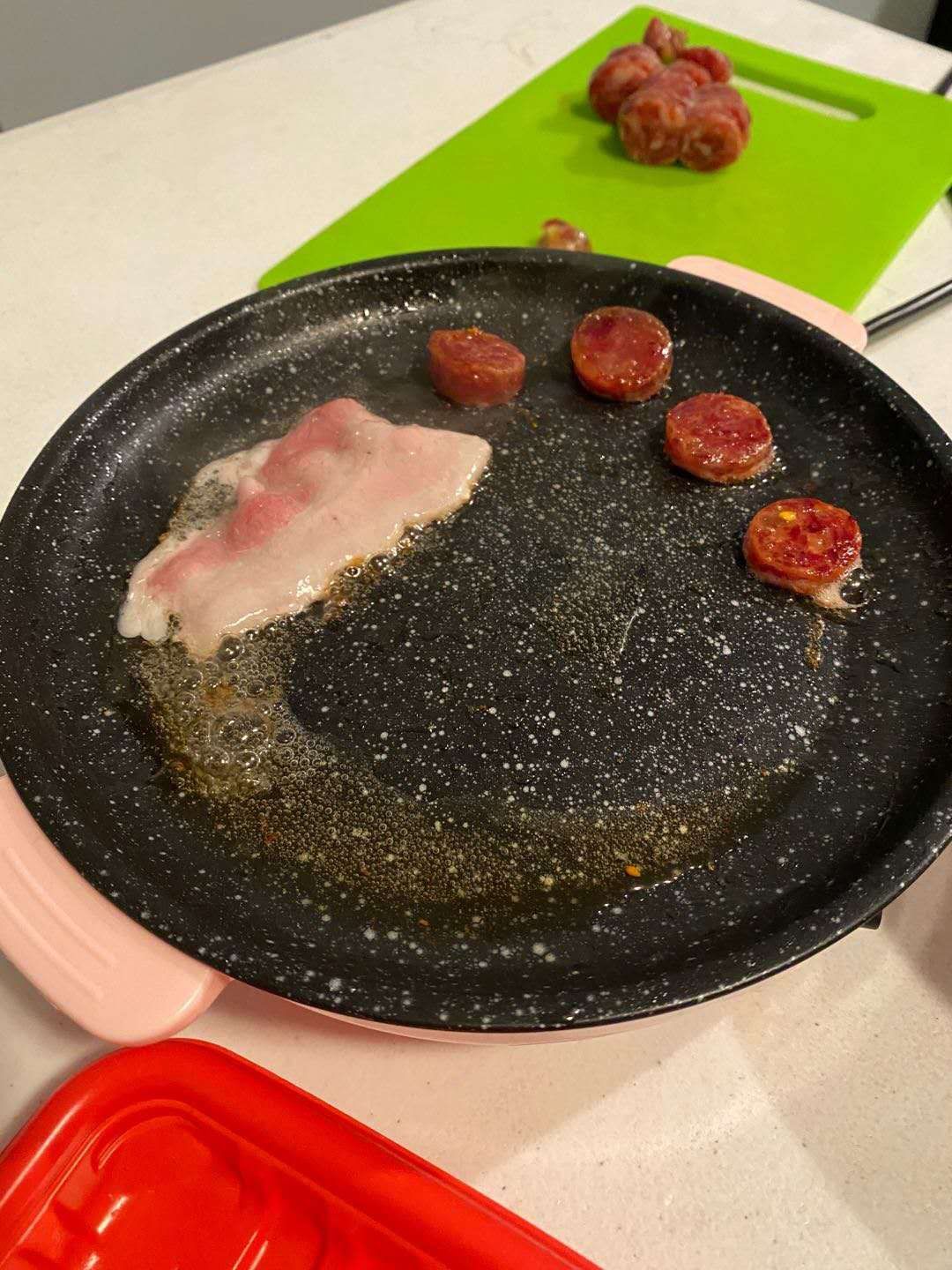 Mini Electric Frying Pan