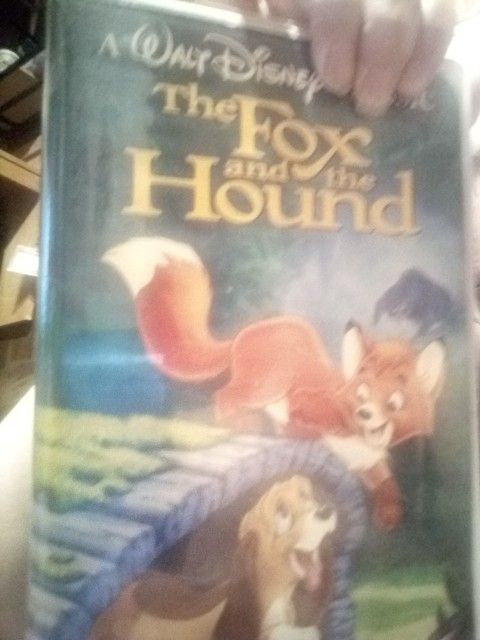 Rare The Fox And The Hound Vhs