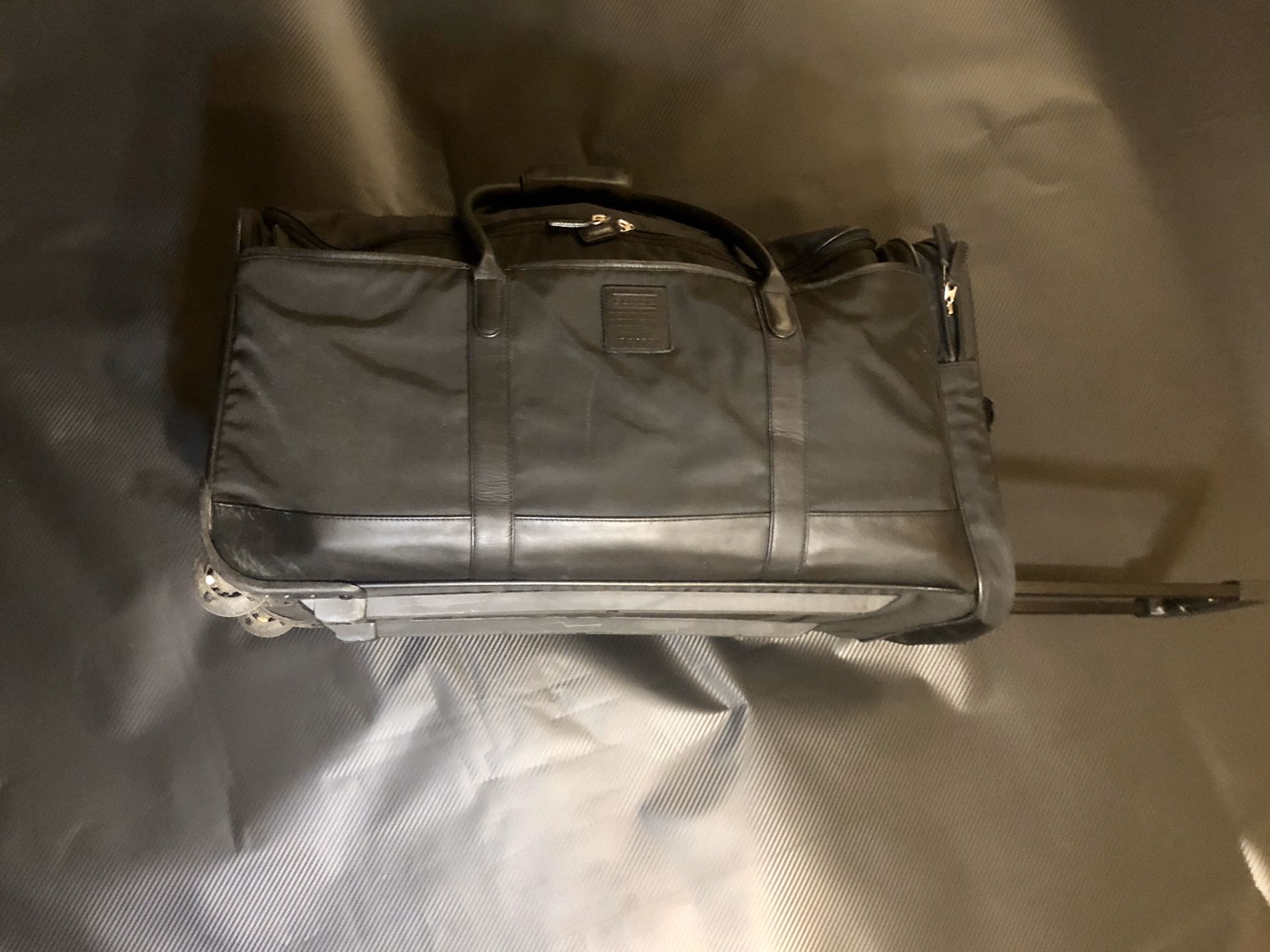 Greece Coach Rolling Duffle Bag